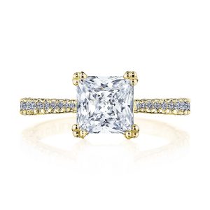 Princess Solitaire Engagement Ring