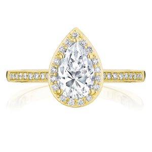 Pear Bloom Engagement Ring