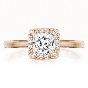 Princess Bloom Engagement Ring