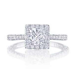Princess Bloom Engagement Ring
