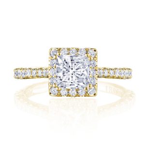 Princess Bloom Engagement Ring