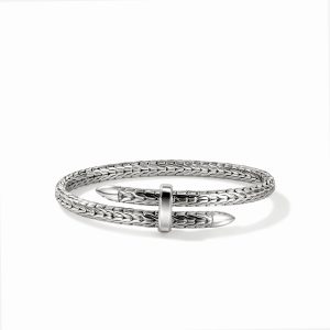 Spear Flex Cuff, Sterling Silver