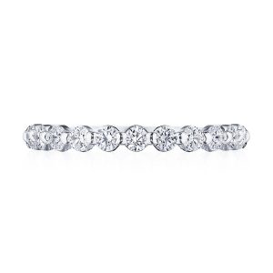 Round Diamond Wedding Band, 2.50mm