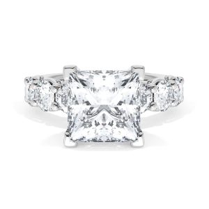 Princess Solitaire Engagement Ring