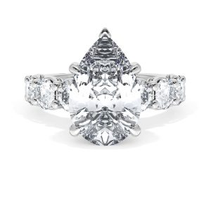 Pear Solitaire Engagement Ring