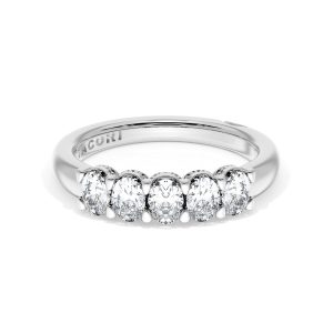 Oval Cut Diamond Eternity Band