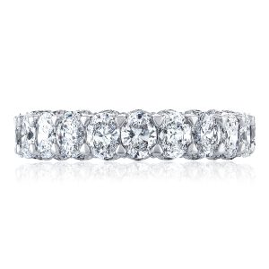 Oval Cut Diamond Eternity Band