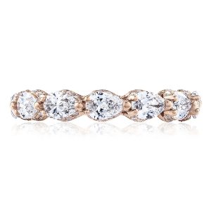 Pear Cut Diamond Eternity Band