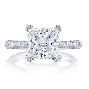 Princess Solitaire Engagement Ring
