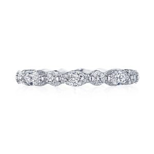 Marquise and Round Diamond Eternity Band