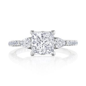 Princess 3-Stone Engagement Ring